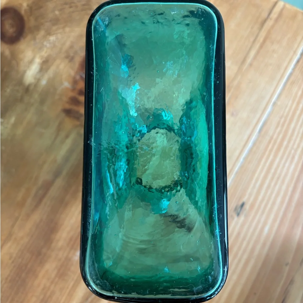 Vintage Blenko Seafoam 384 Water Bottle - Picture 7 of 7